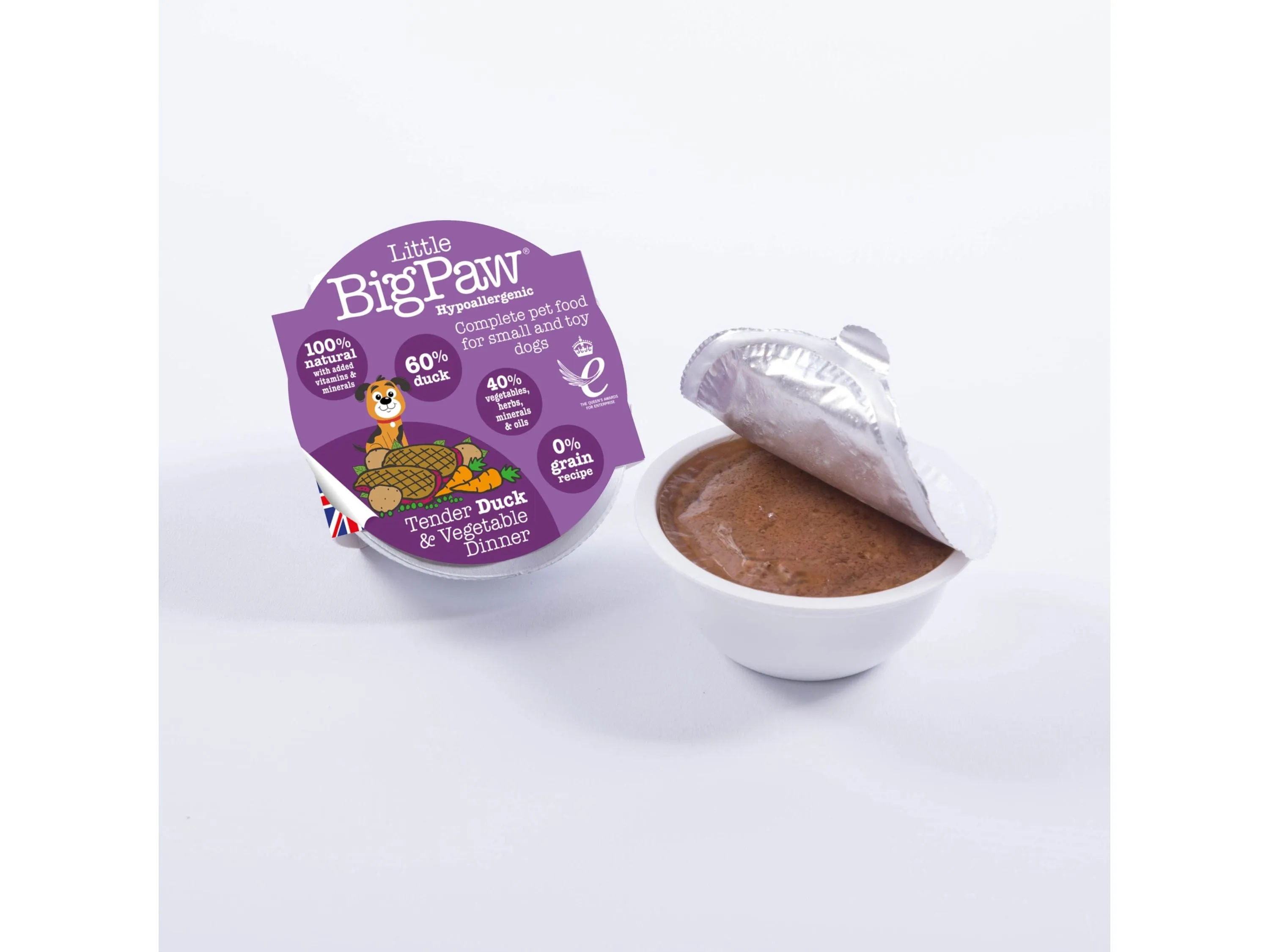 Tender Duck & Vegetable Dinner 85g /Little BigPaw Pets Qatar