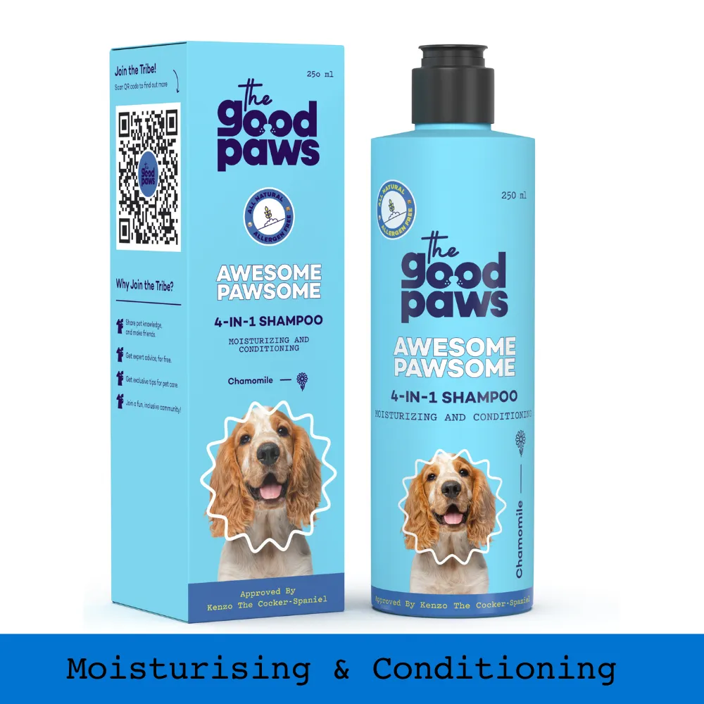 The Good Paws Awesome Pawsome 4 in 1 Shampoo for Dogs