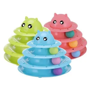 Three-Layer Cat Turntable Pets Qatar