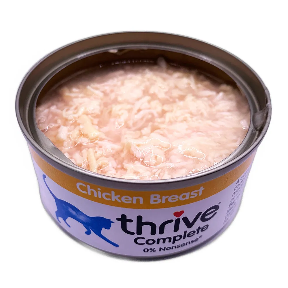 Thrive Chicken Breast Wet Cat Food 75g x 12