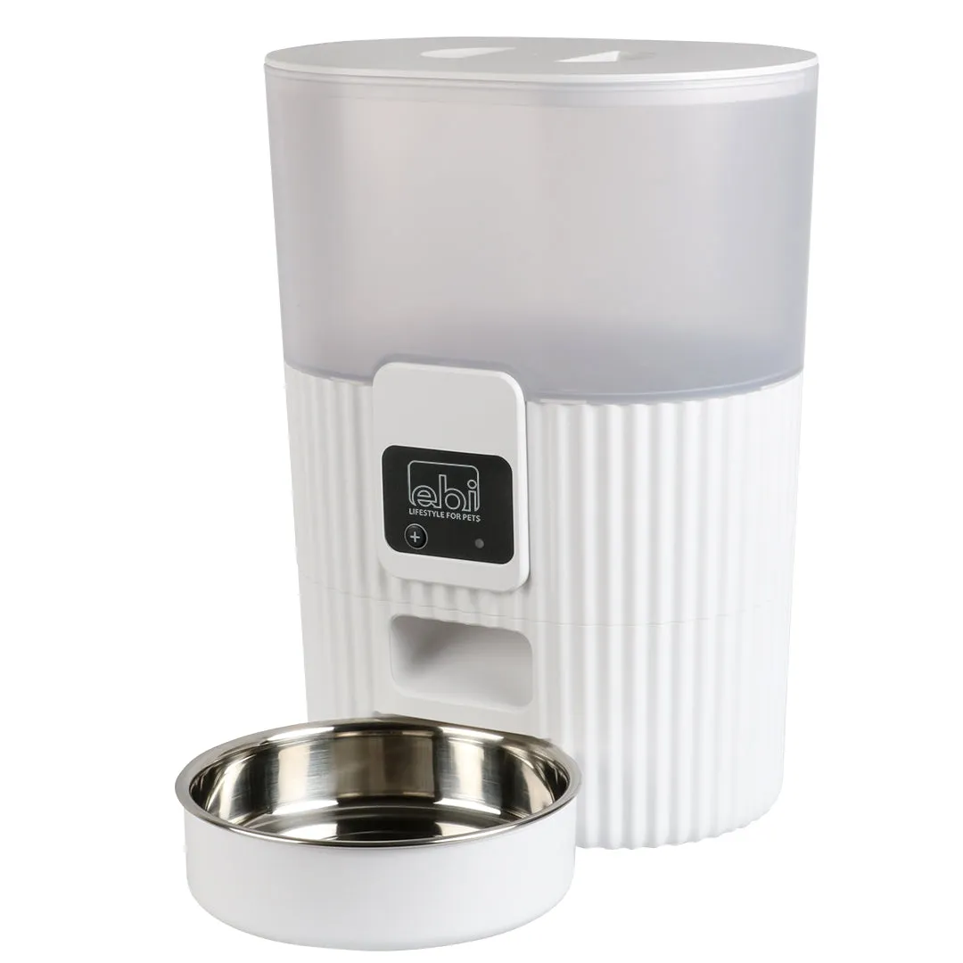 Tinago Smart Feeder 3.5L - 21x15x28cm White Pets Qatar