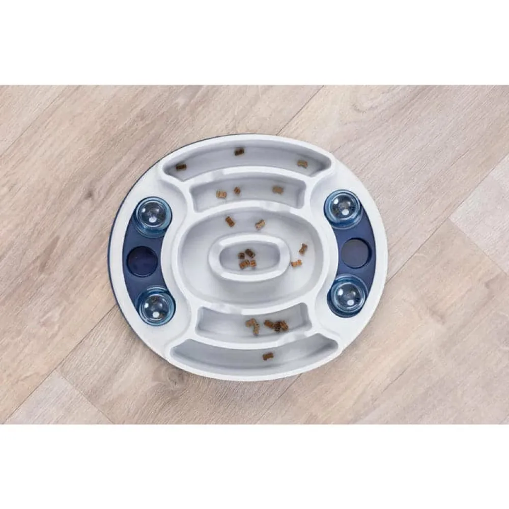 Trixie Activity Slide and Feed Puzzle Toy for Dogs (White)