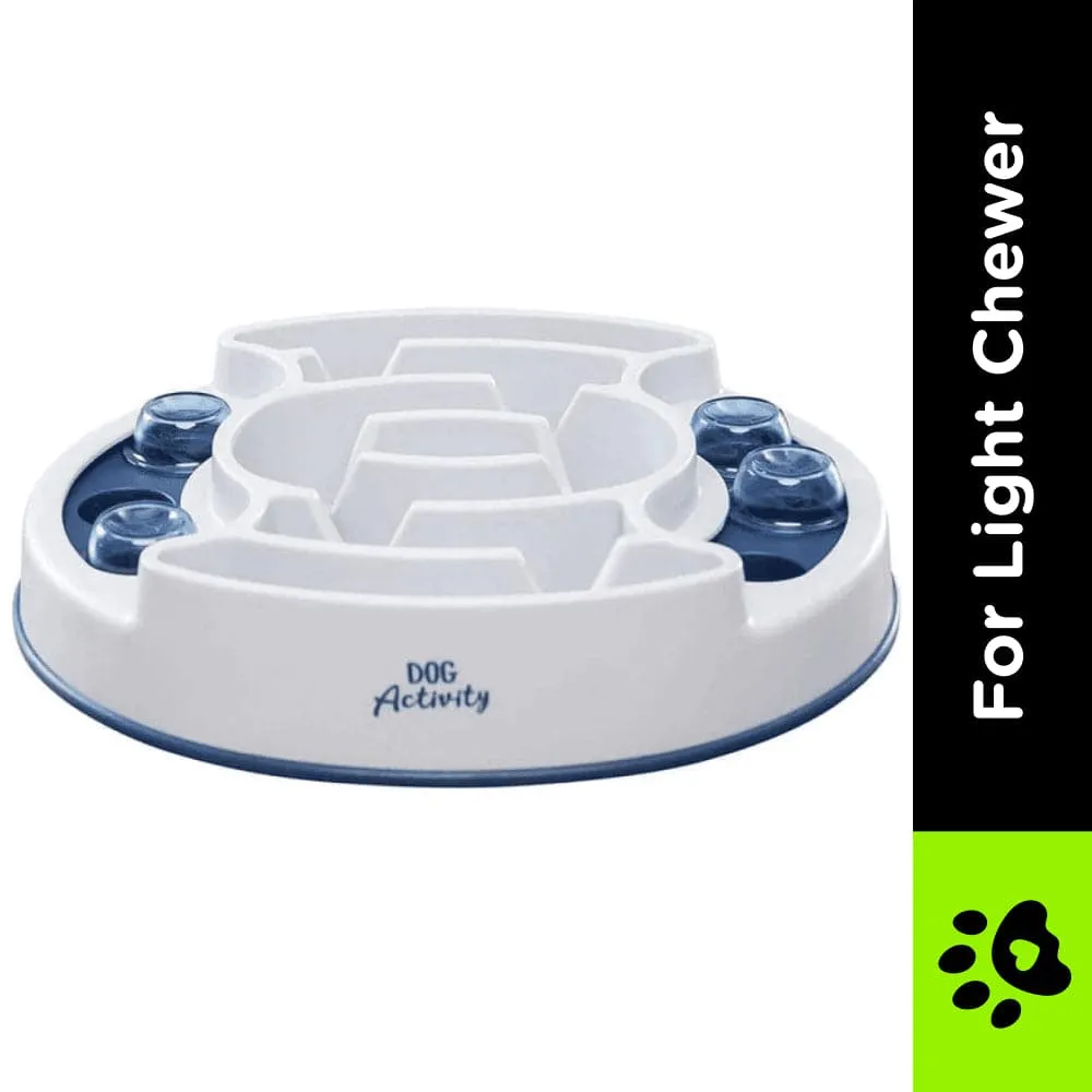 Trixie Activity Slide and Feed Puzzle Toy for Dogs (White)