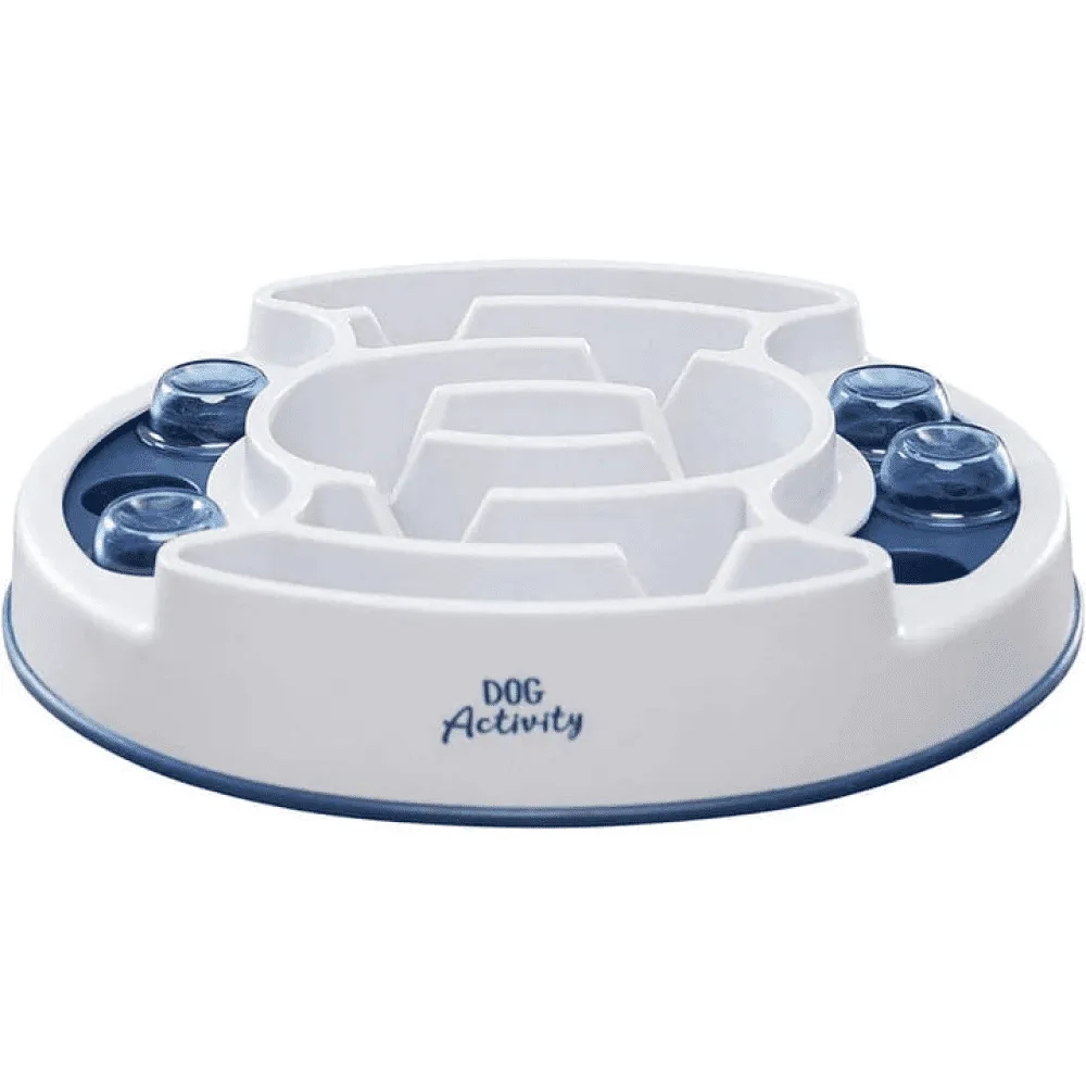 Trixie Activity Slide and Feed Puzzle Toy for Dogs (White)