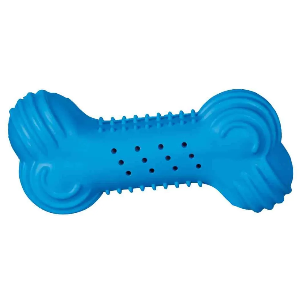 Trixie Cooling Bone Natural Rubber Chew Toy for Dogs (Yellow)