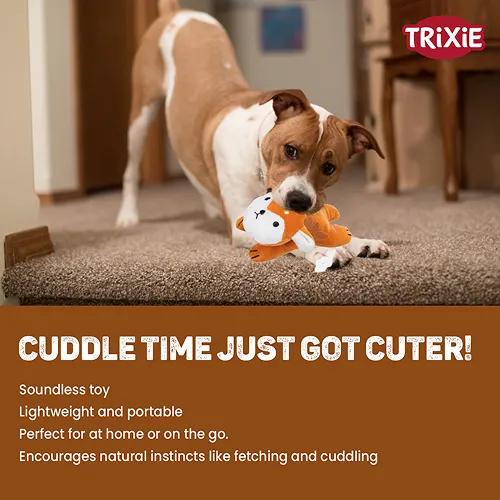 Trixie Deer Plush Toy for Dogs (Brown)