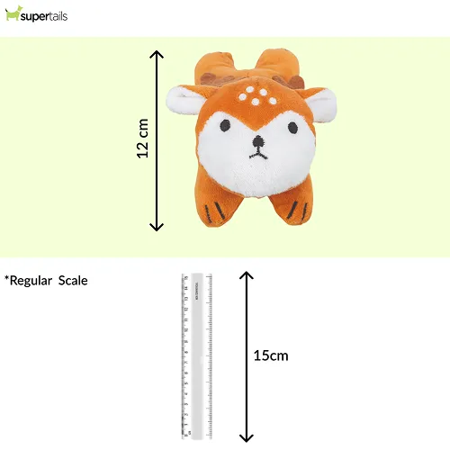 Trixie Deer Plush Toy for Dogs (Brown)