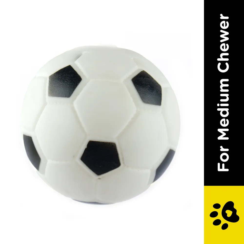 Trixie Football Viny Squeaky Chew Toy for Dogs