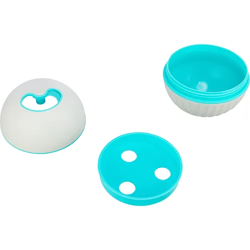 Trixie Plastic Snack Ball Toy for Dogs (Grey)