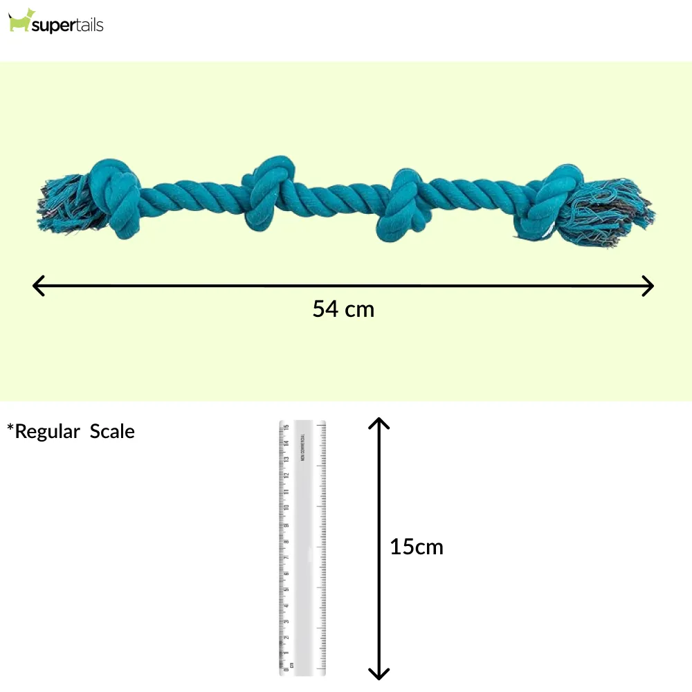 Trixie Playing Rope Toy for Dogs (Blue)