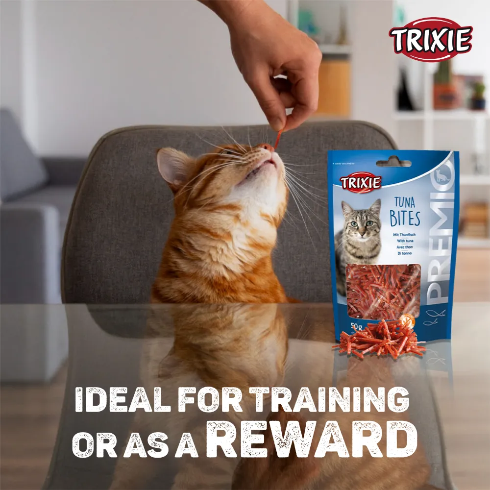 Trixie Premio Chicken Mini Sticks and Tuna Bites Cat Treats Combo
