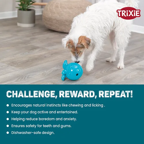 Trixie Snack Octopus Interactive Chew Toy for Dogs (Blue)