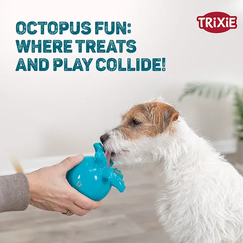 Trixie Snack Octopus Interactive Chew Toy for Dogs (Blue)