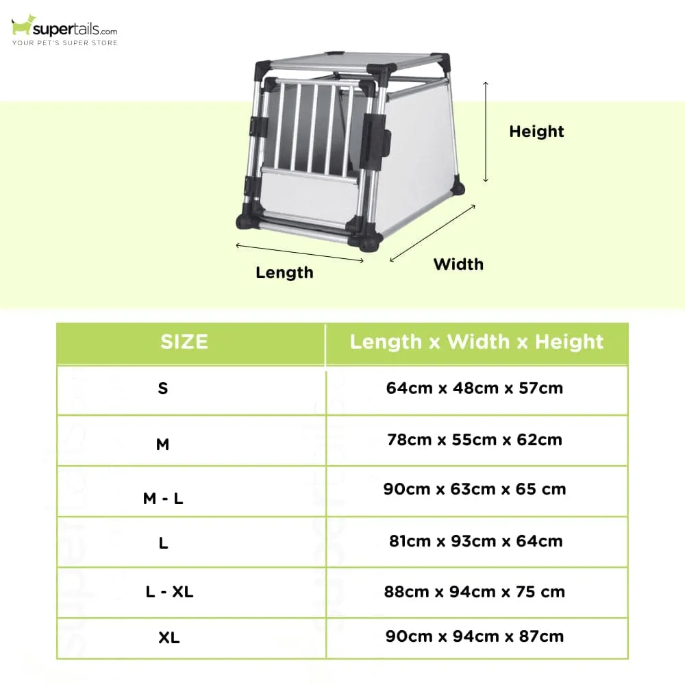Trixie Transport Box Aluminium for Dogs