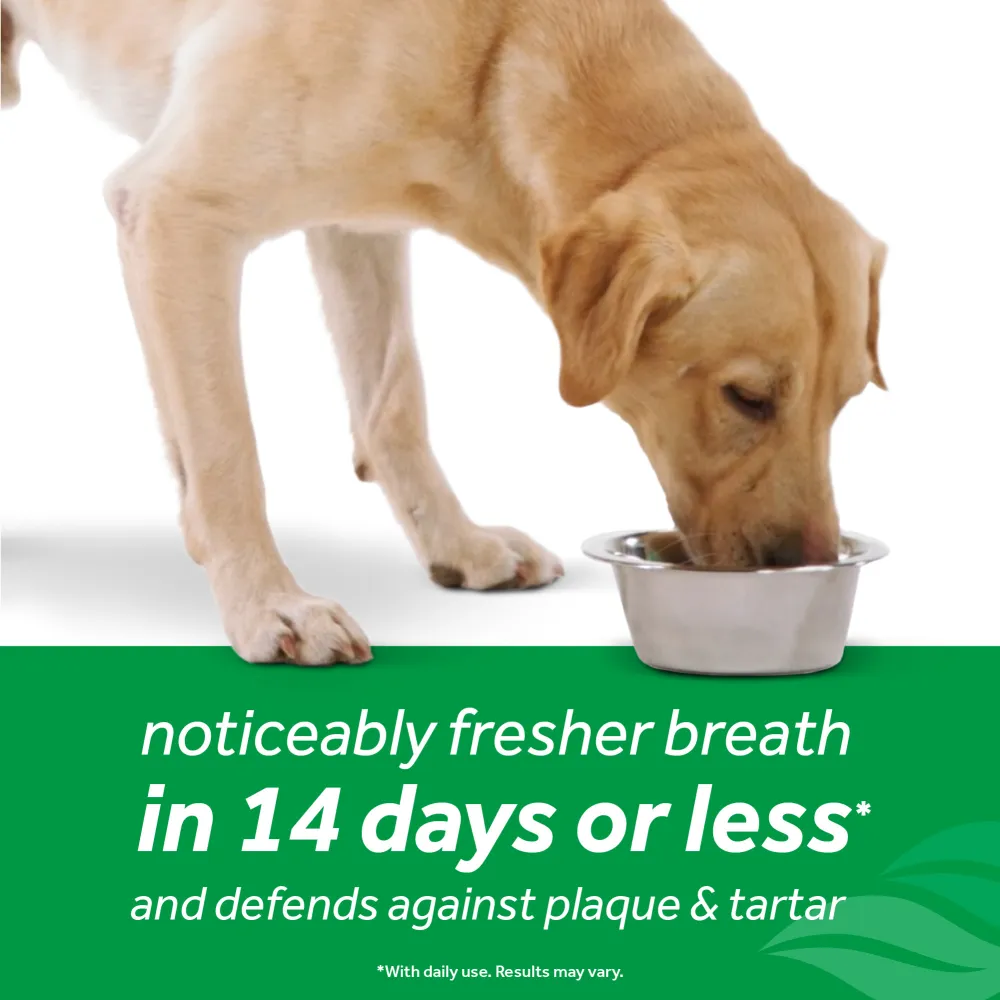 Tropiclean Advanced Whitening Oral Care Water Additive for Dogs