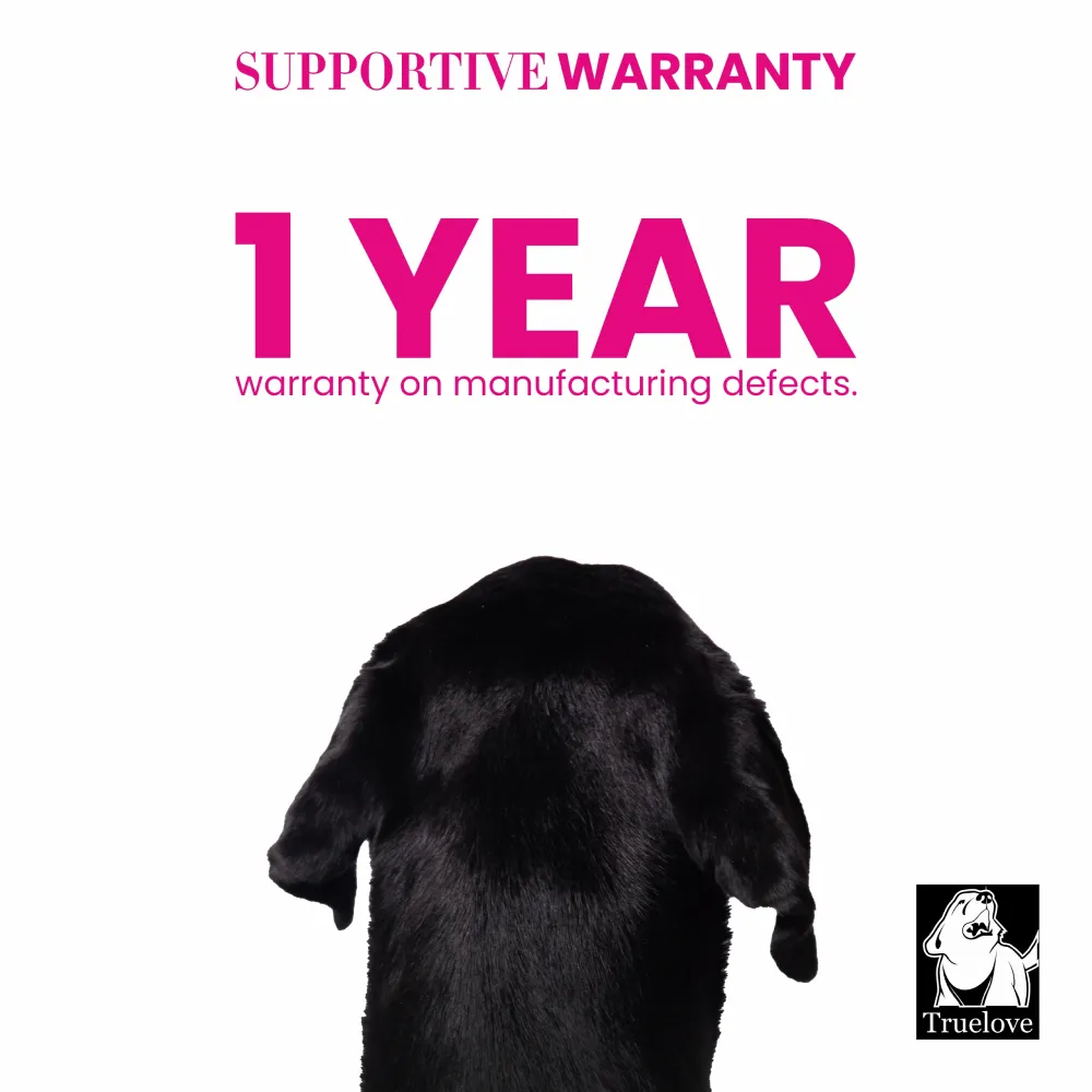 Truelove Step in with Duraflex Buckles & 3M Reflective Harness for Dogs (Fuschia)