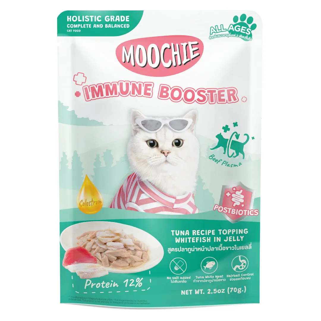 TUNA RECIPE TOPPING WHITEFISH IN JELLY 12X70g Pets Qatar