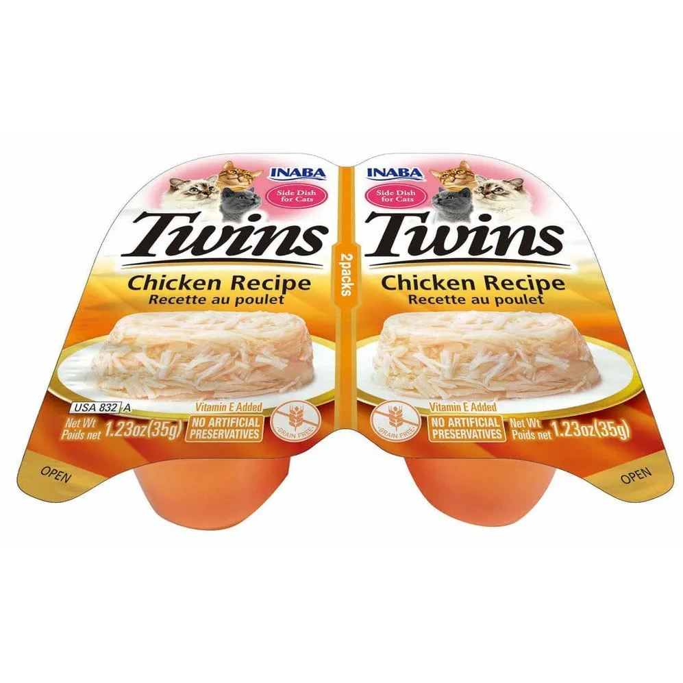 Twins-Chicken Recipe 35 g x 2 cups Pets Qatar