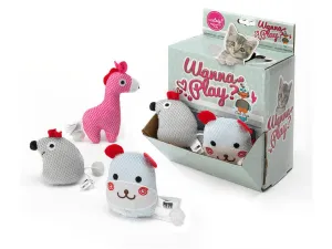 Wanna Play Animal Mix Catnip 8x6cm Pets Qatar