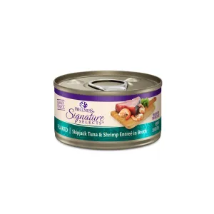 Wellness CORE Signature Selects Flaked Skipjack Tuna with Shrimp Entre Wet Cat Food 79g x 12