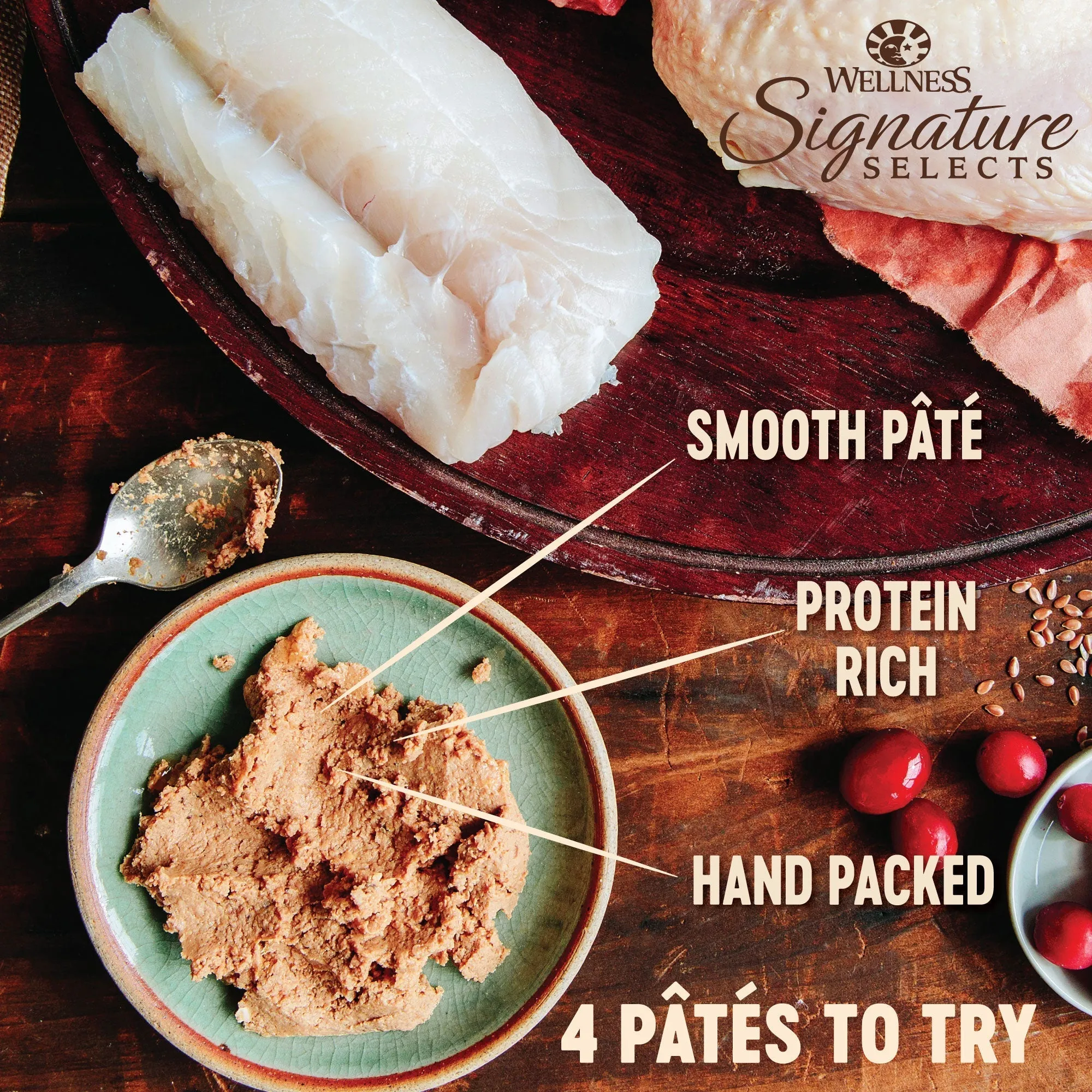 Wellness CORE Signature Selects Pat Chicken and Beef Entre Wet Cat Food 79g x 12