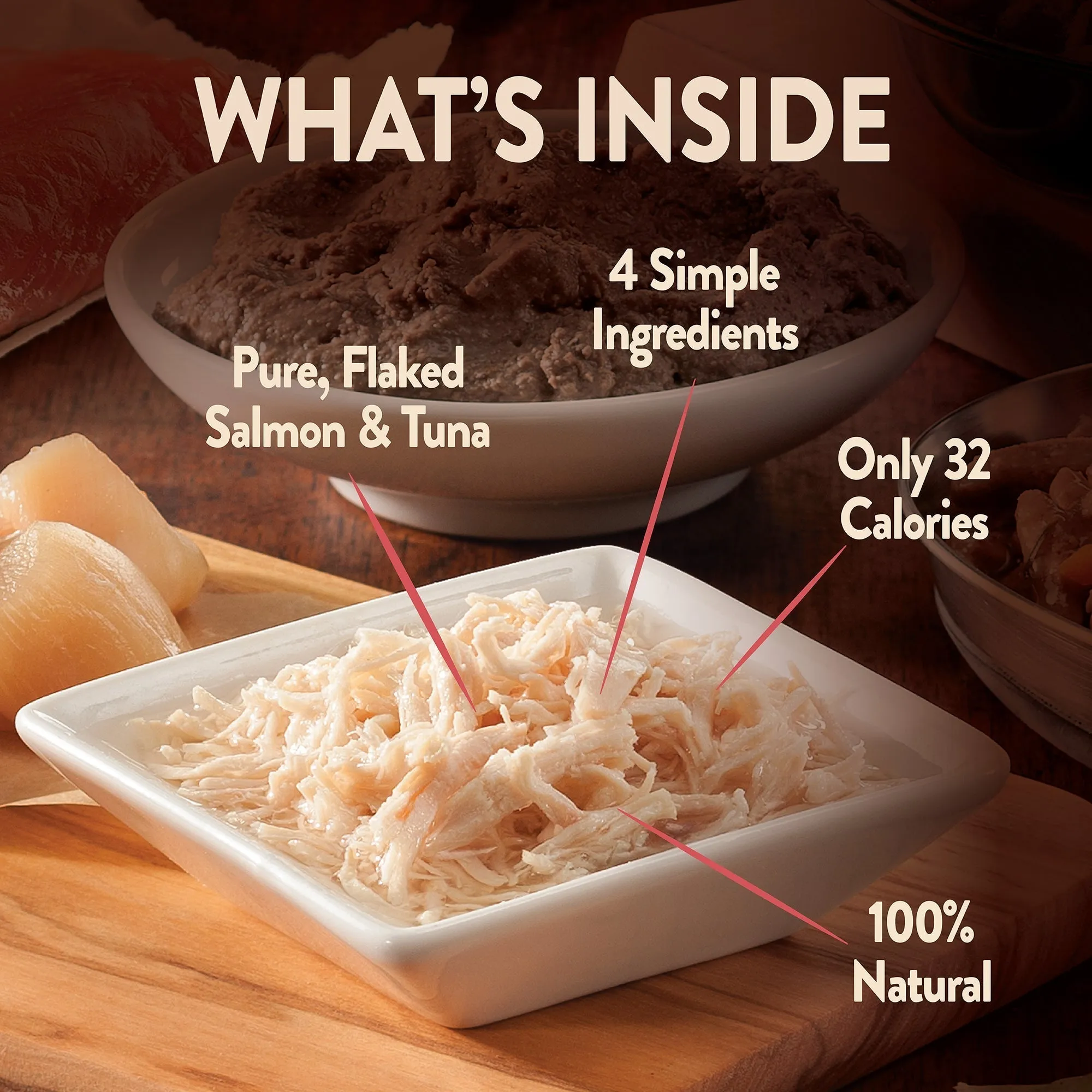 Wellness CORE Simply Shreds Flaked Wild Salmon and Tuna Wet Cat Food 50g x 12