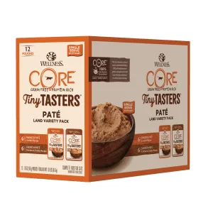 Wellness CORE Tiny Tasters Pat Poultry Variety Pack Wet Cat Food 12 x 50g