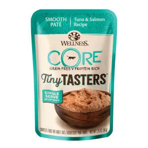 Wellness CORE Tiny Tasters Tuna and Salmon Pat Wet Cat Food 50g x 12