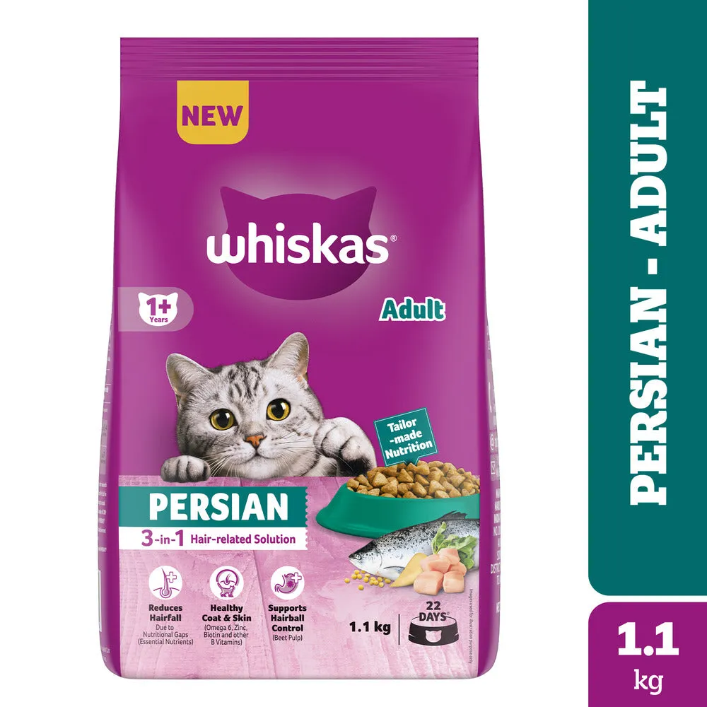 Whiskas Persian (1  Years) Adult Cat Dry Food