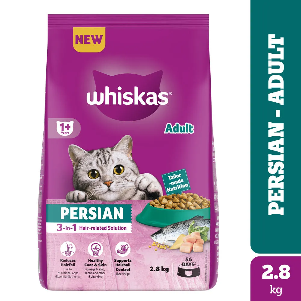 Whiskas Persian (1  Years) Adult Cat Dry Food