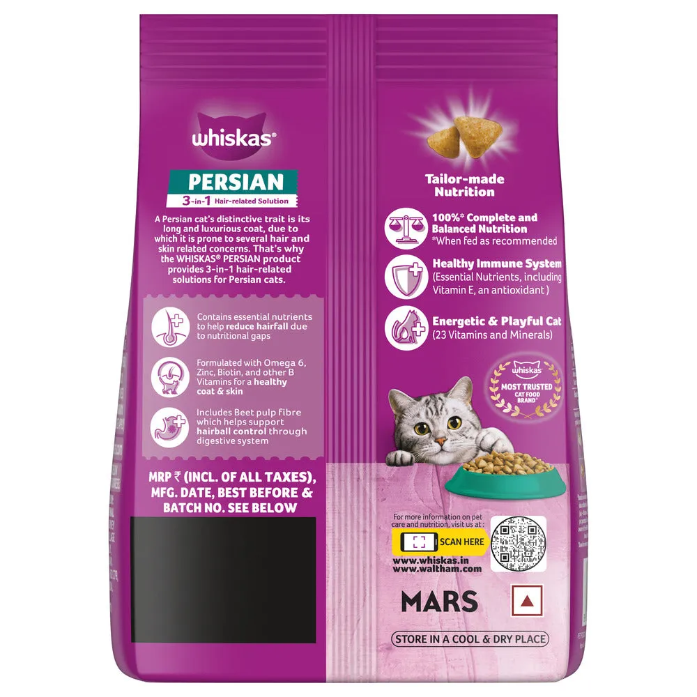 Whiskas Persian (1  Years) Adult Cat Dry Food