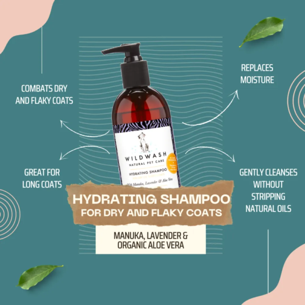 WildWash Pro Hydrating Shampoo for Dogs and Cats