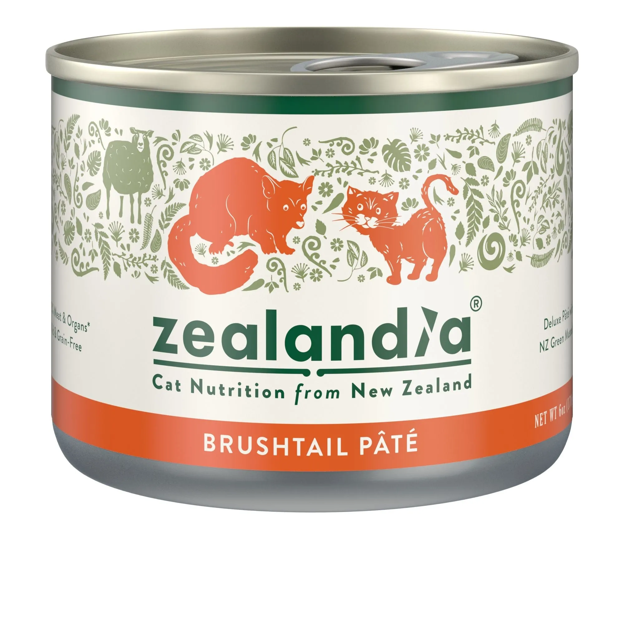 Zealandia Brushtail Possum Pate Adult Cat Wet Food 170g x24