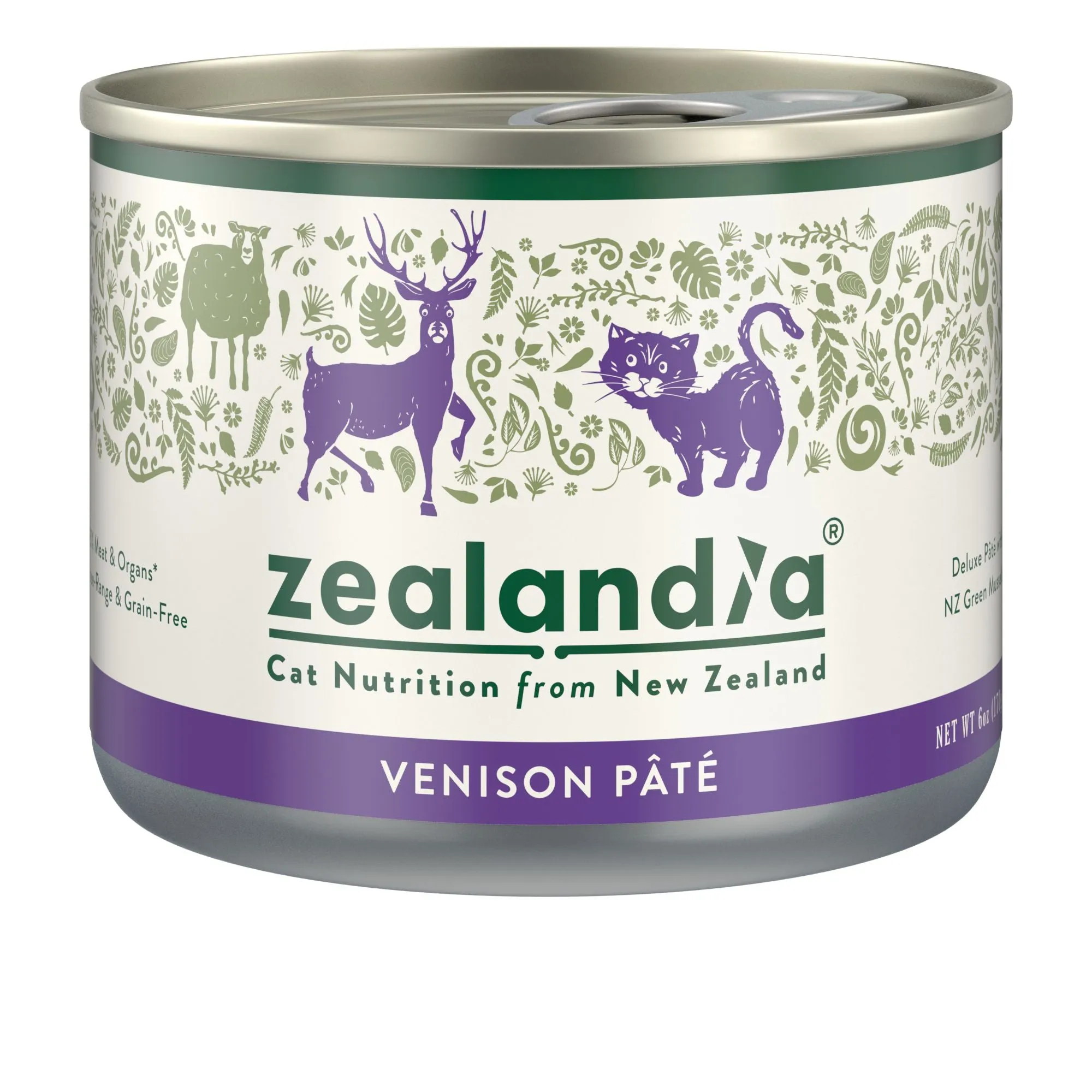 Zealandia Venison Pate Adult Cat Wet Food 170g x24
