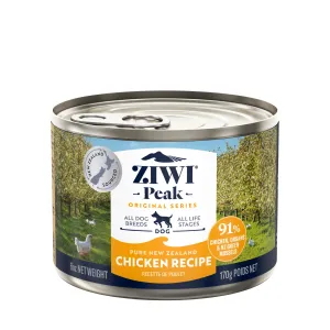 ZIWI Peak Wet Chicken Recipe Dog Food 170g x 12