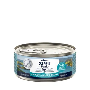 ZIWI Peak Wet Mackerel and Lamb Recipe Cat Food 85g x 24