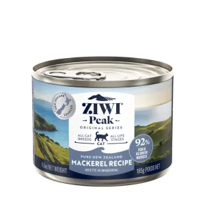 ZIWI Peak Wet Mackerel Recipe Cat Food 185g x 12